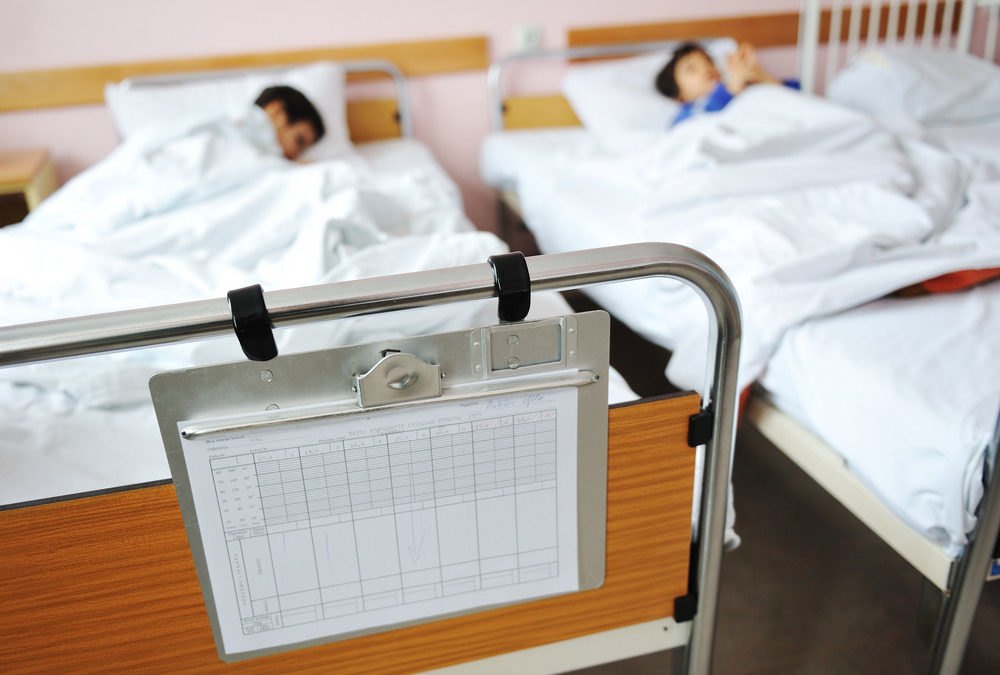 hospital beds