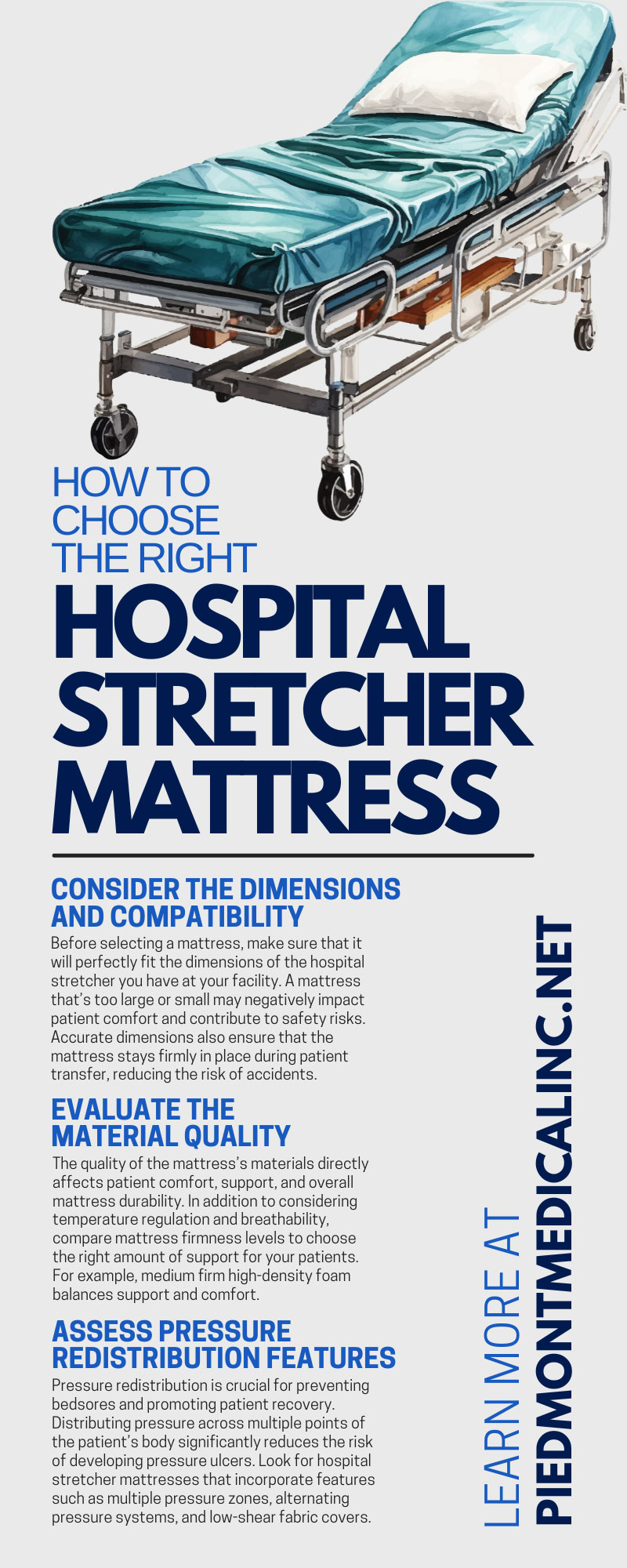 How To Choose the Right Hospital Stretcher Mattress

