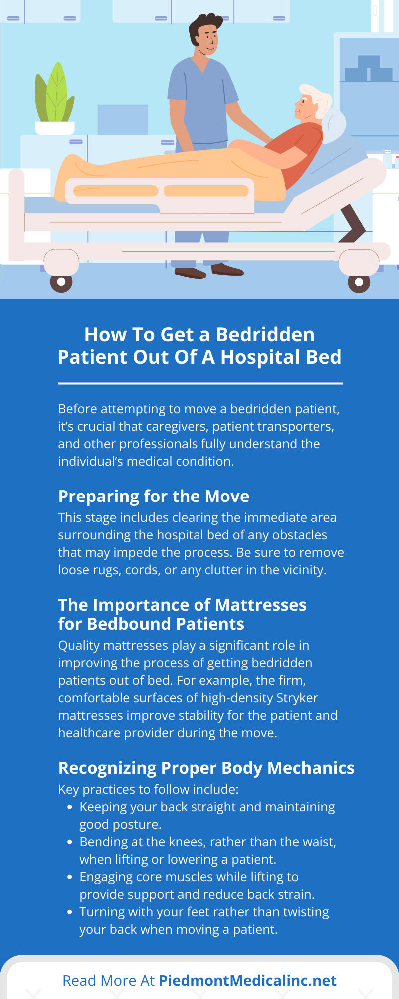 How To Get a Bedridden Patient out of a Hospital Bed