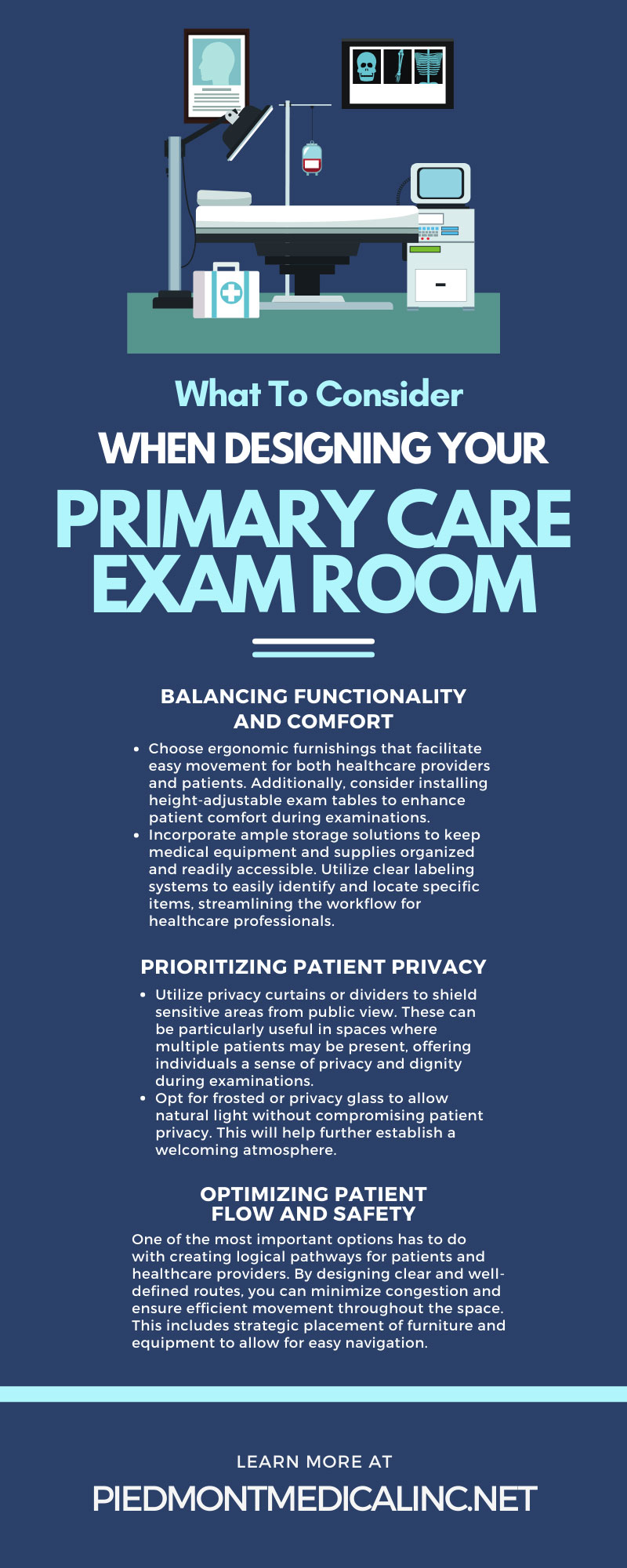 What To Consider When Designing Your Primary Care Exam Room